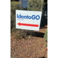 IdentoGO Light Weight Yard Sign  
