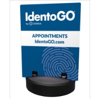 IdentoGO Sidewalk Sign 