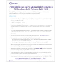 Performing E-QIP Enrollment Svcs QRG  