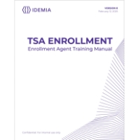 TSA Enrollment Center Packet 