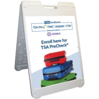 TSA Enrollment Svc A-Frame 