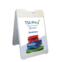 TSA PreCheck A-Frame  