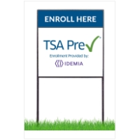 TSA PreCheck Yard Sign  