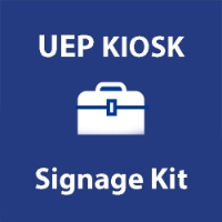 UEP KIOSK Signage Kit   