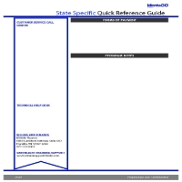 UEP Quick Reference Guides 