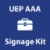 UEP Signage Kit AAA - UEP_AAA_KIT 