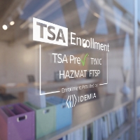 TSA Enrollment Full Service Window Decal 23" or 18" 